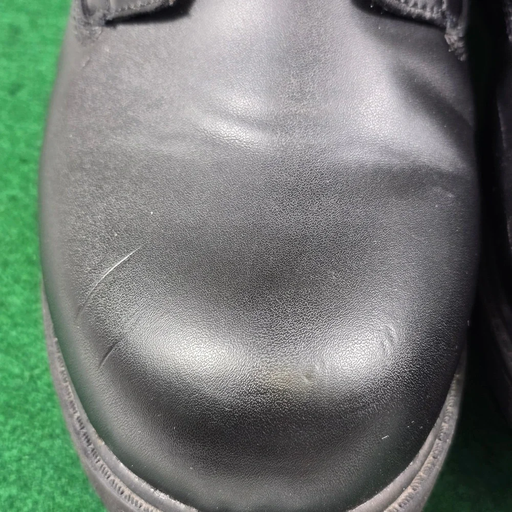 Lugz Mantle Mid Slip Resistant Work Boots Mens‎ 13 Black MSVYL-001 Lace Up